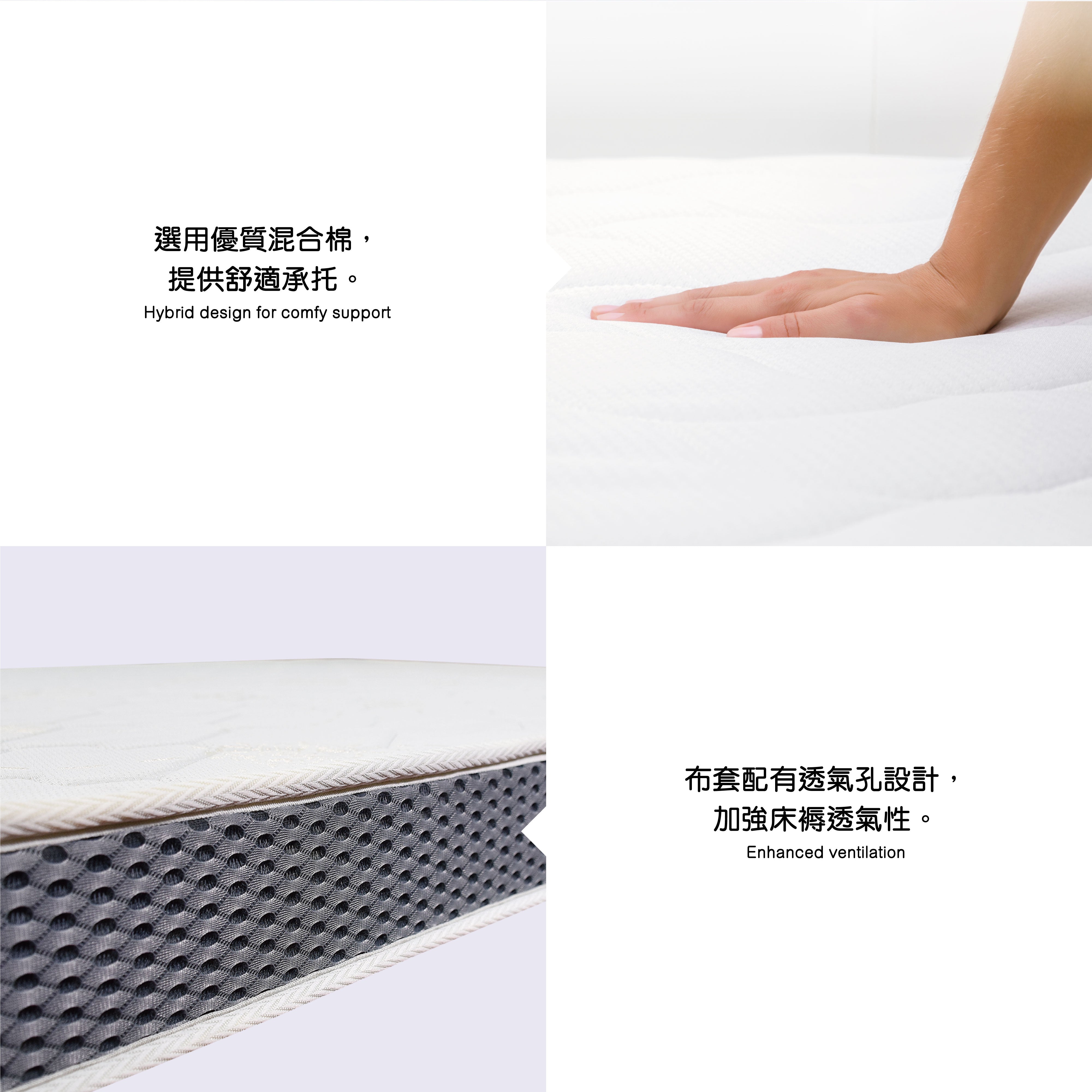 夏洛特床褥 (2")