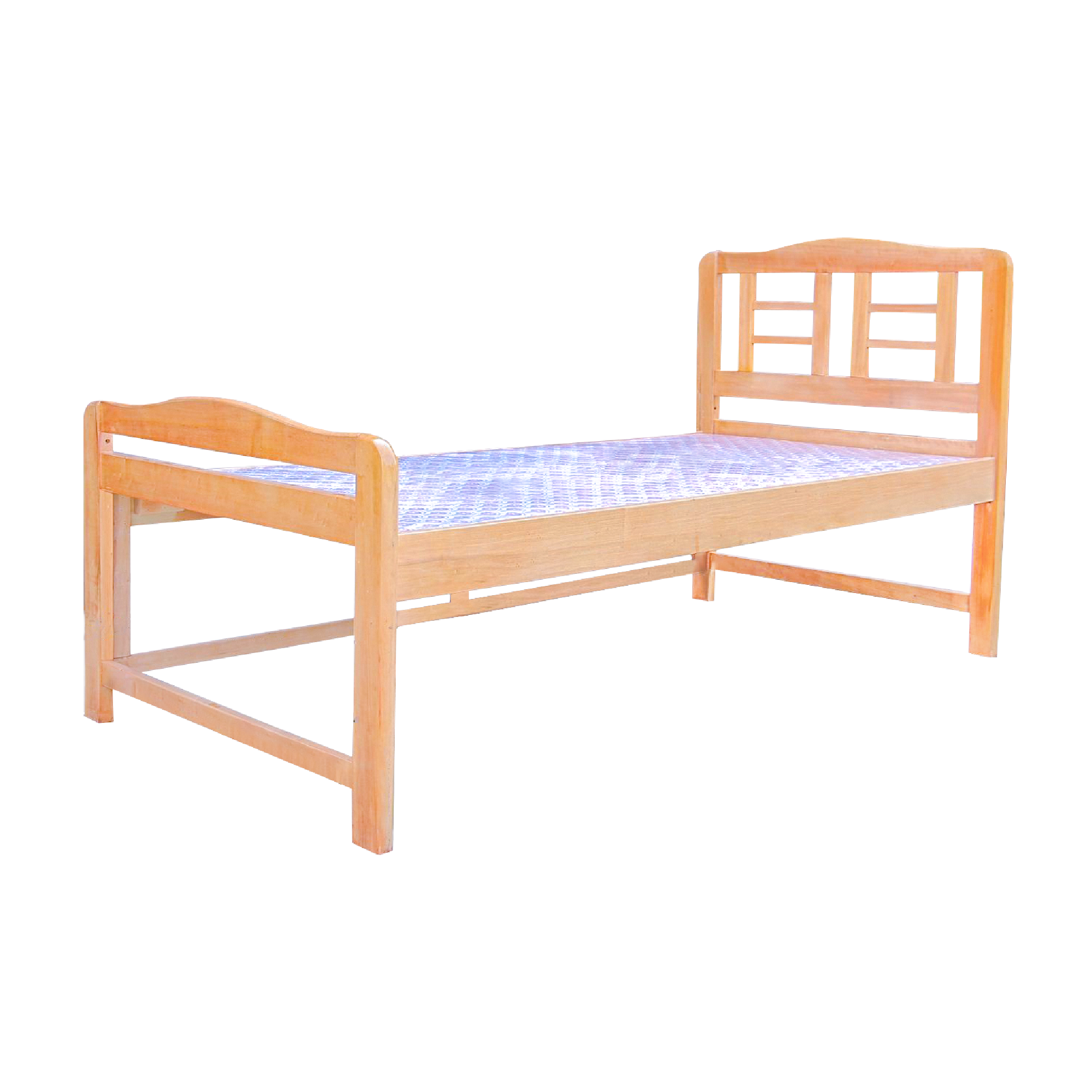 Flat Column Solid Wood Bed Frame ZLEEPY flat-column-solid-wood-bed-frame-zleepy