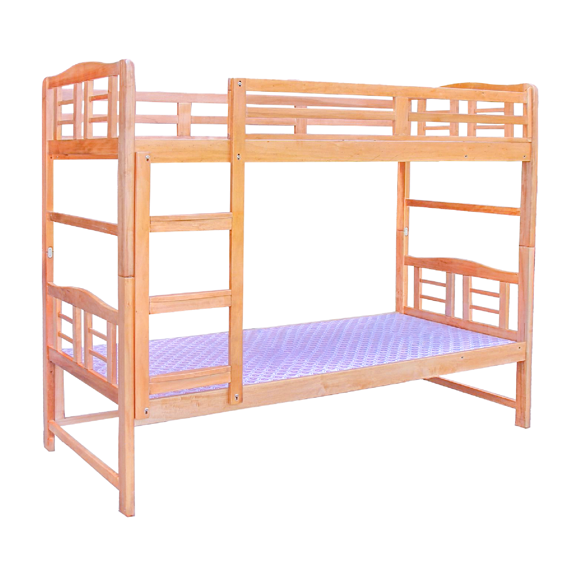 扁柱實木雙層床架